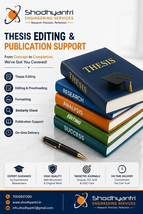 Thesis Editing & Publication Support